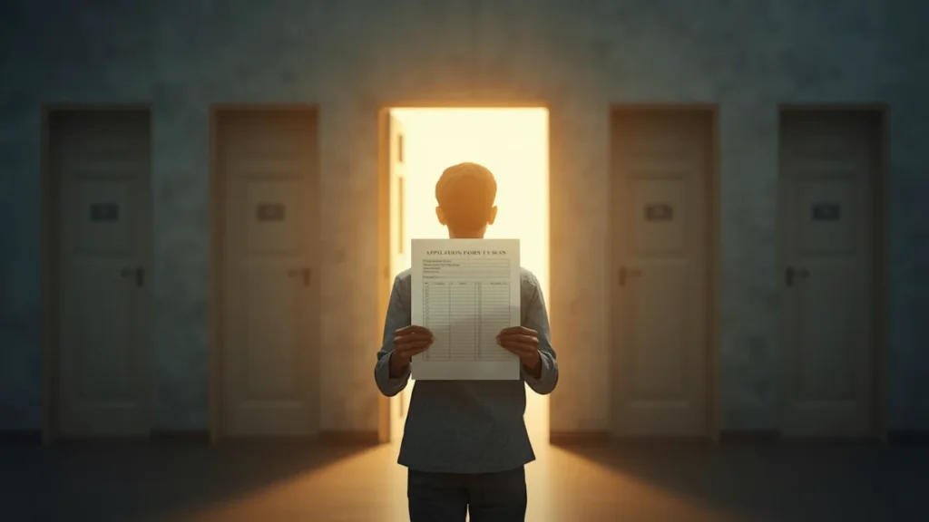 One unified scholarship application replacing visits to many separate government offices